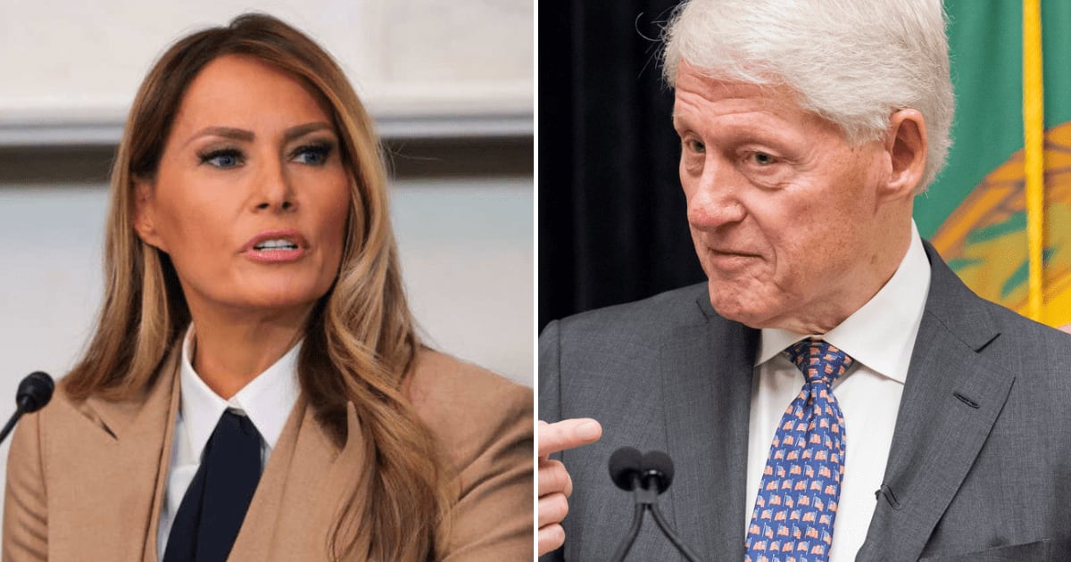 The post, which circulated on X, claimed the women had allegedly confided in Melania Trump about their experiences with former President Bill Clinton (Getty Images, AP Photo)