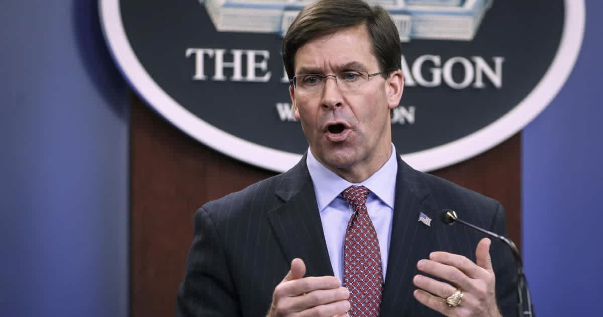 Former Defense Secretary Mark Esper said Iran had been 'emboldened' by the conflict (Drew Angerer/Getty Images)