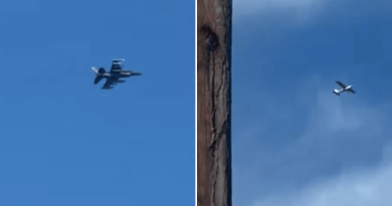 Video shows F-16s intercept jets after airspace breach while Trump is at Bedminster