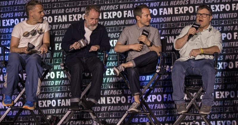 'Lord of the Rings' stars Elijah Wood, Sean Astin, Dominic Monaghan and Billy Boyd reunite