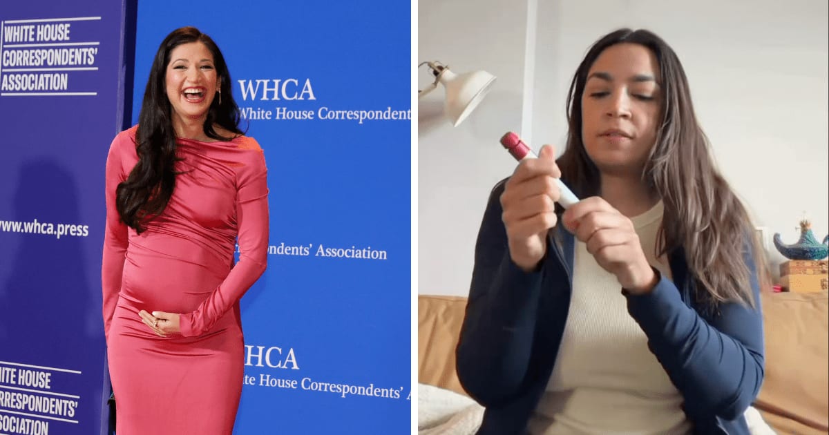 Alexandria Ocasio-Cortez said freezing her eggs gives her more control over her life, noting women in politics face family-planning questions men do not (Getty Images, X/@CollinRugg)