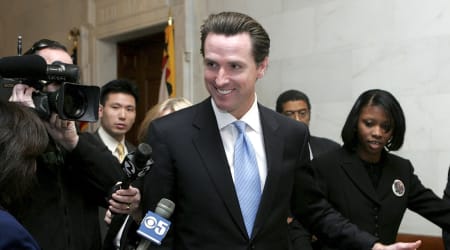 ‘Established insurgent’: Gavin Newsom reveals his political mindset