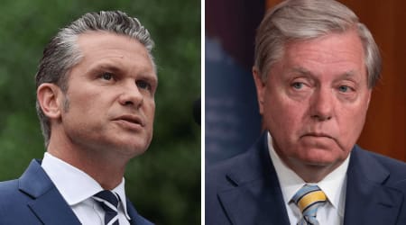 Hegseth's Lindsey Graham impression goes wrong: 'It always devolves into a Trump accent'
