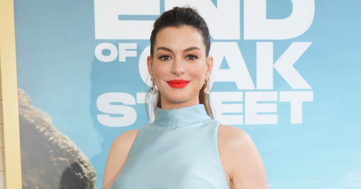 Anne Hathaway and Adam Shulman, parents to two sons, are preparing for baby No 3, with a source saying she's focused on family and grateful for her career (AP Photo)