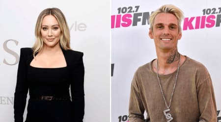 Hilary Duff pays tribute to late ex-bf Aaron Carter onstage by wearing T-shirt with his photo