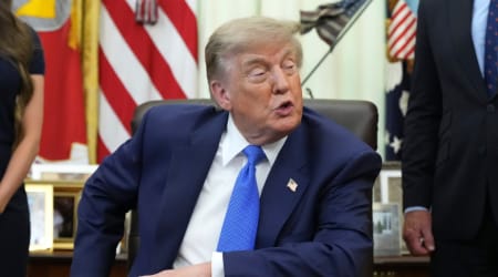 Fact Check: Did Trump say a soda-bottle-sized vaccination is poured into a child's body?