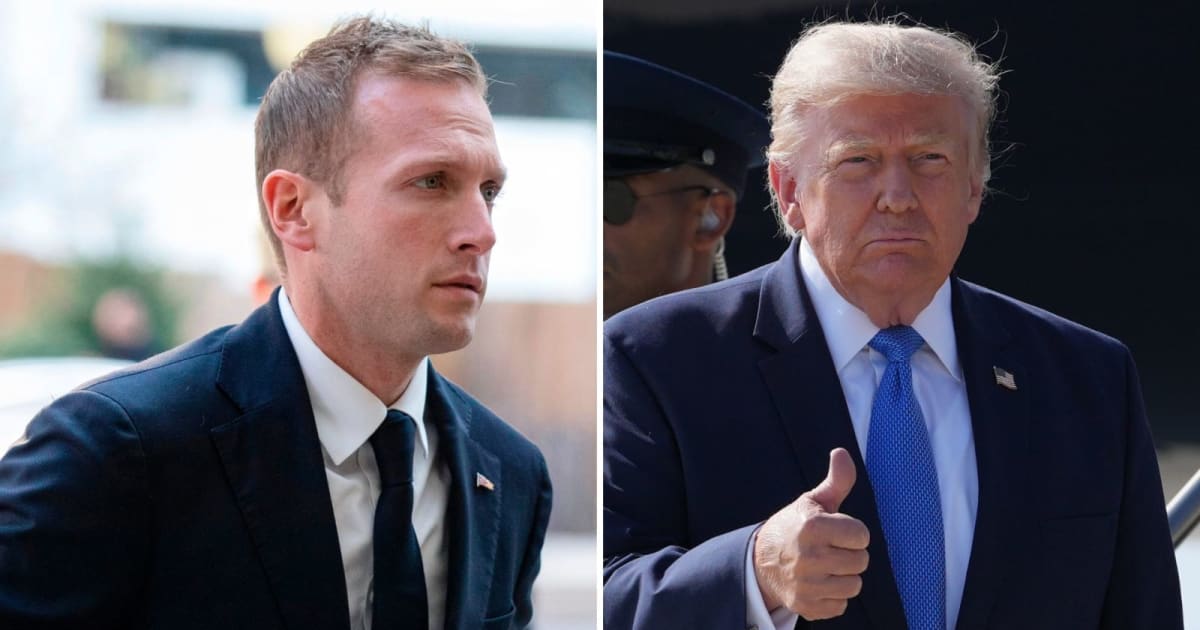 Max Miller denied the abuse allegations as White House officials reportedly dropped efforts to push him out, telling Ohio Republicans to 'let the voters decide' (AP Photo)