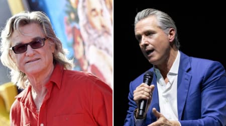 Fact Check: Did Kurt Russell call Gavin Newsom 'slimy' and 'handsy' at an LA event?