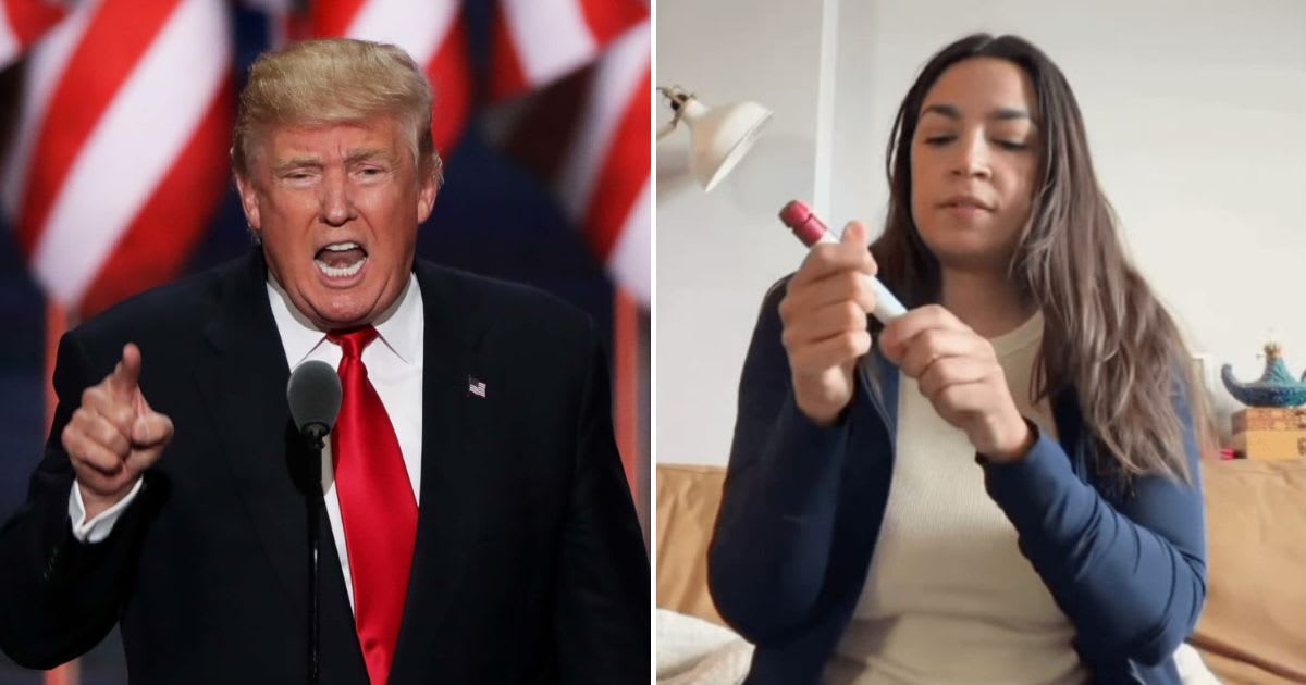 White House insiders reportedly warned conservatives who attacked AOC's egg-freezing decision, since President Trump championed IVF and positioned his administration as pro-family (Getty Images, @AOC/Instagram)