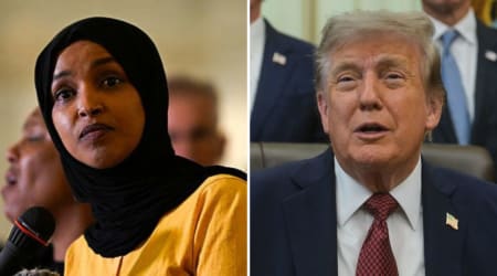 Ilhan Omar questions whether Trump administration is using ICE agents to monitor critics