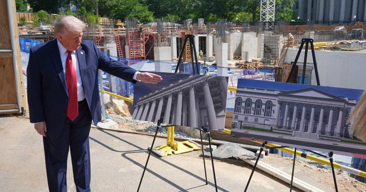 Trump's sweeping White House renovation agenda is rapidly expanding in cost as multiple construction projects move forward. (AP Photo/Jacquelyn Martin)