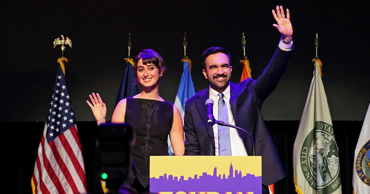 New York City Mayor Zohran Mamdani confirmed that his wife, Rama Duwaji, will travel to the Middle East without an NYPD detail after City Hall initially said officers would accompany her (Getty Images)