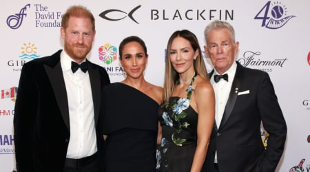 David Foster denies snubbing Meghan Markle after awkward red carpet video goes viral