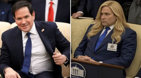 Marco Rubio memes explode as AI edits imagine him taking over White House press briefings