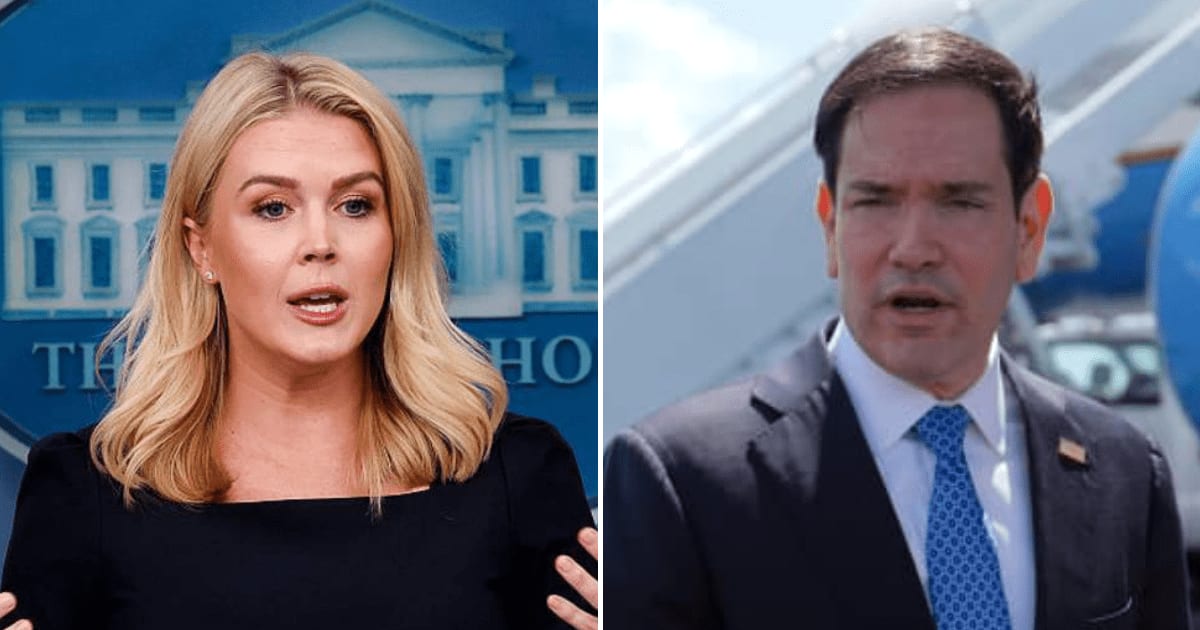 Marco Rubio will allegedly replace Karoline Leavitt as White House Press Secretary (Getty Images)