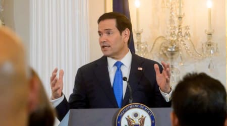 ‘Couldn’t see chest movement’: Scared Rubio spent 90 minutes watching a man on Air Force One