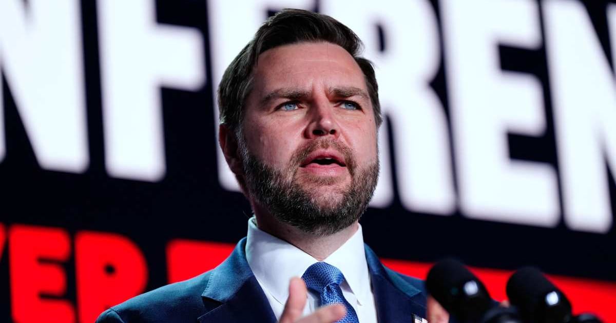 Vice President JD Vance warned Republicans that improving young Americans' lives, not old free-market arguments, is key to countering socialism (AP Photo/Alex Brandon)