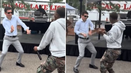 Mayor Jacob Frey mercilessly trolled online after awkward rap dance: 'Brutal watch'
