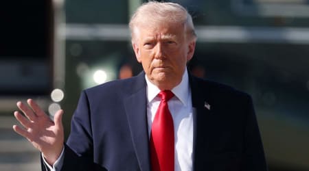 'Not long enough': Trump pushes back as USS Lincoln families decry endless deployment
