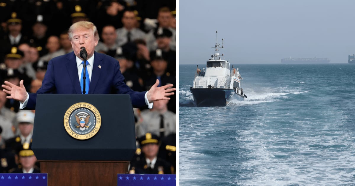 President Donald Trump said that he would soon declare the Strait of Hormuz US territory, escalating his push for control amid the Iran war (AP Photos)