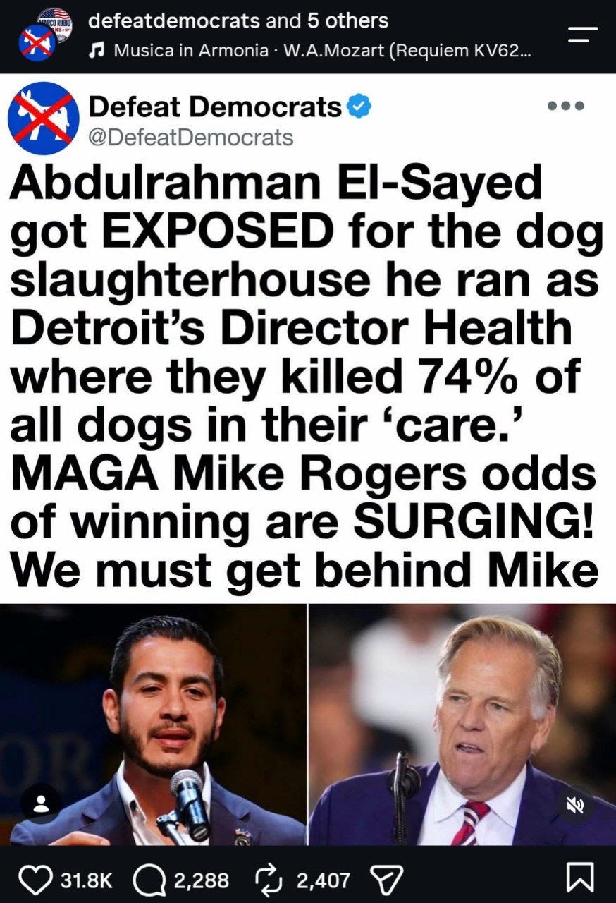 (@defeatdemocrats/Instagram)