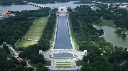 Olympian accused of Lincoln Memorial vandalism seeks protection from new Trump charges
