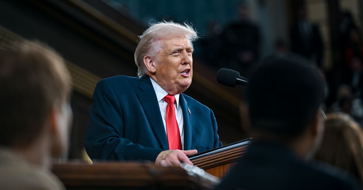 A social media rumor claims a President Donald Trump-linked oil company has set up a drilling operation in Greenland without permission (Kenny Holston/The New York Times/Getty Images)