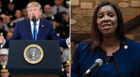 ‘She is a disgrace to law, order’: Trump goes after Letitia James, hints at more legal action