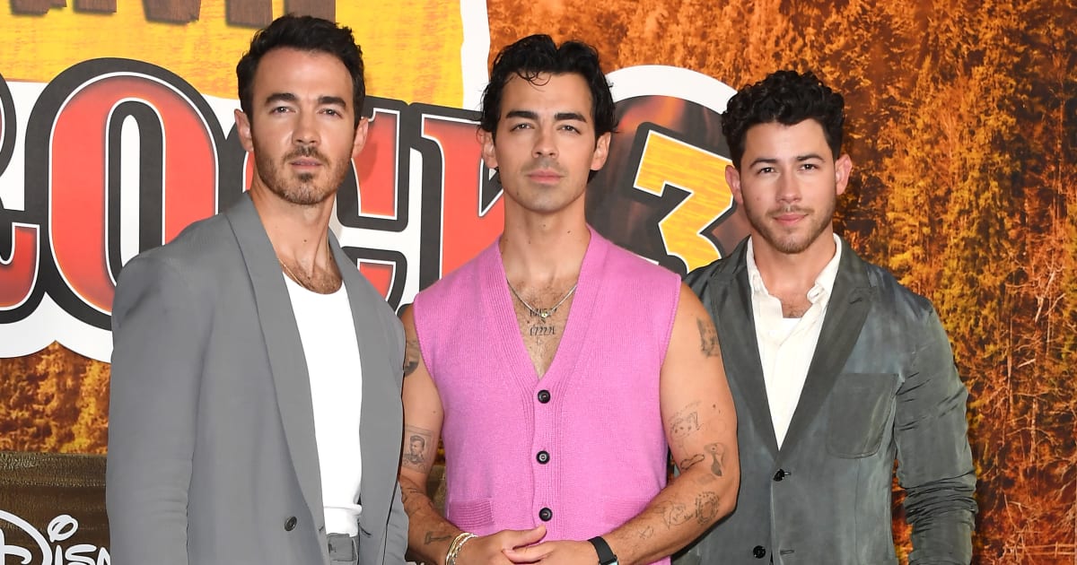 The Jonas Brothers reflected on returning to 'Camp Rock' and creating something their children could enjoy (Getty Images)