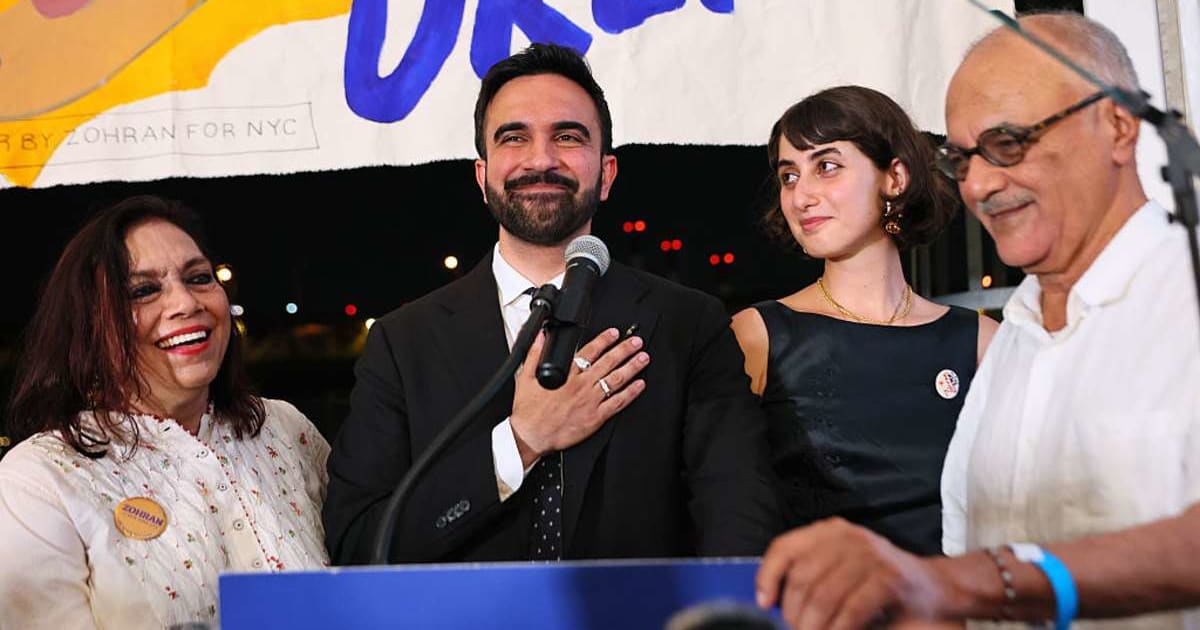 A viral social media post claims New York City Mayor Zohran Mamdani's family is about to get $3 million from a single condemned building in Brooklyn (Getty Images)
