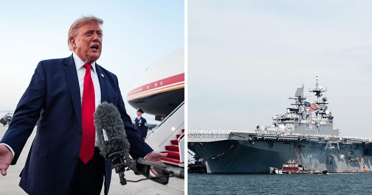 President Trump has also pursued a broader redesign of the Navy carriers. (Getty Images)