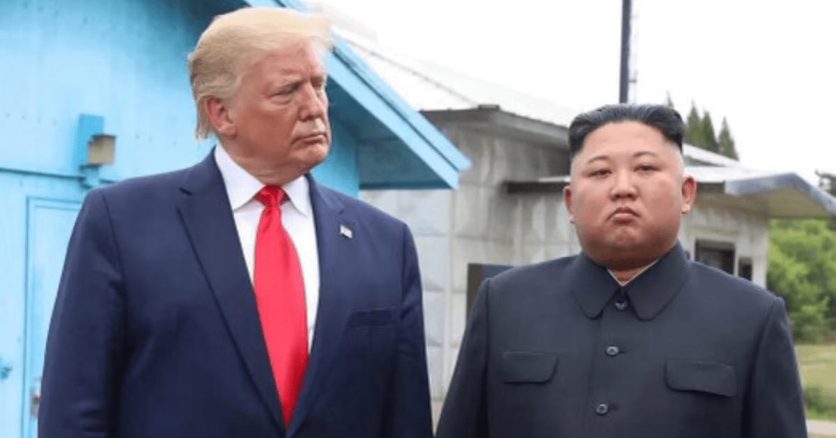 Trump shares stern Kim Jong Un photo and asserts warm ties with North Korean leader. (realDonaldTrump/X)