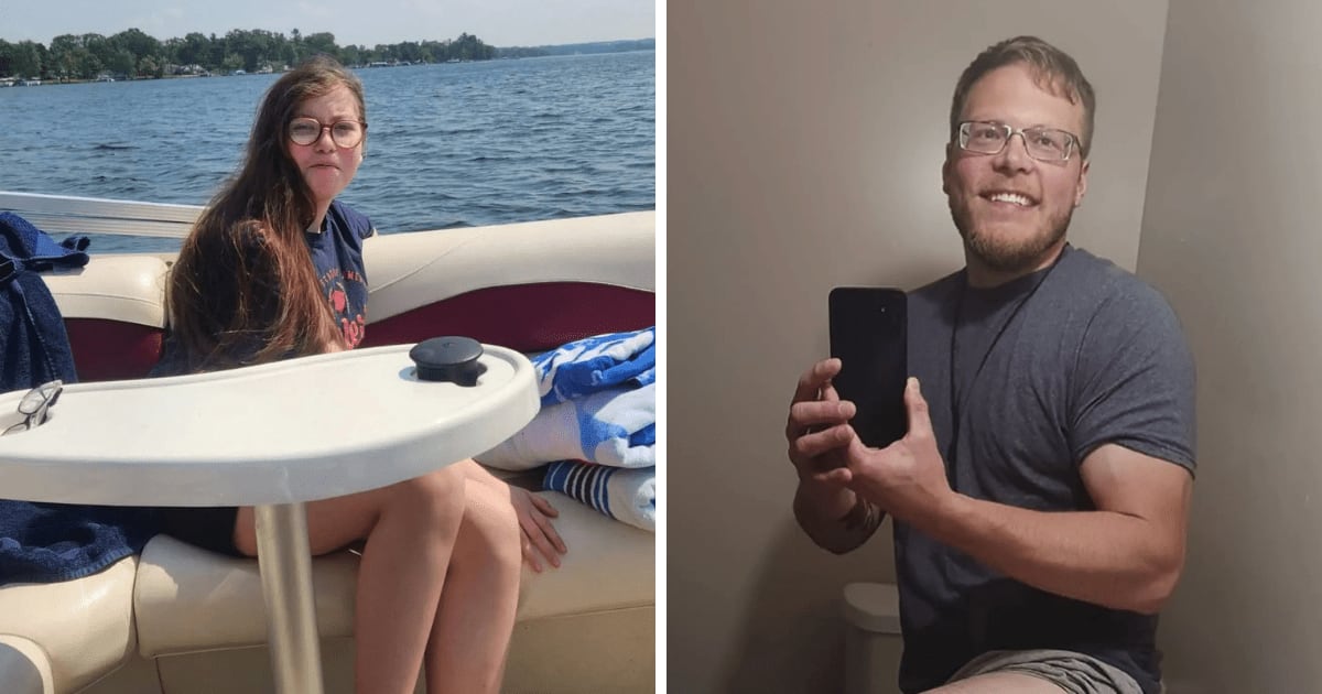 Chad Hickman’s shooting spree killed five people in Michigan before police found him dead alongside a 29-year-old woman in a wooded area (Facebook/David Everitt and facebook/chad.hickman.12)