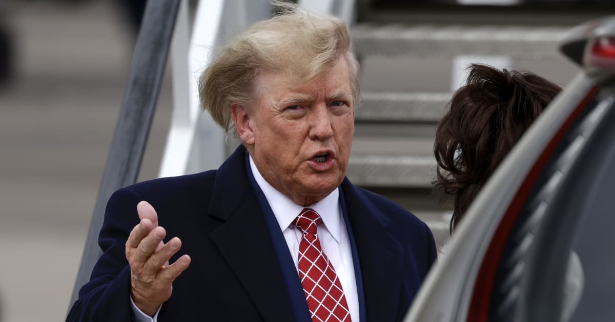 A viral rumor claimed Donald Trump slammed followers for complaining about rising gas prices (Getty Images) 
