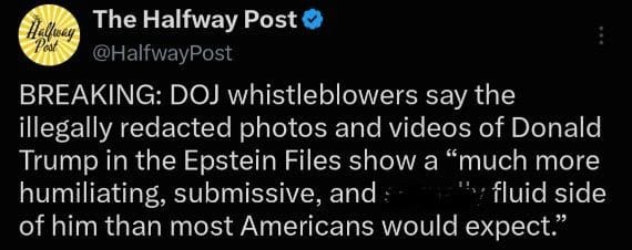 The post has garnered tens of thousands of views as of this writing, triggering criticism (@HalfwayPost/X)