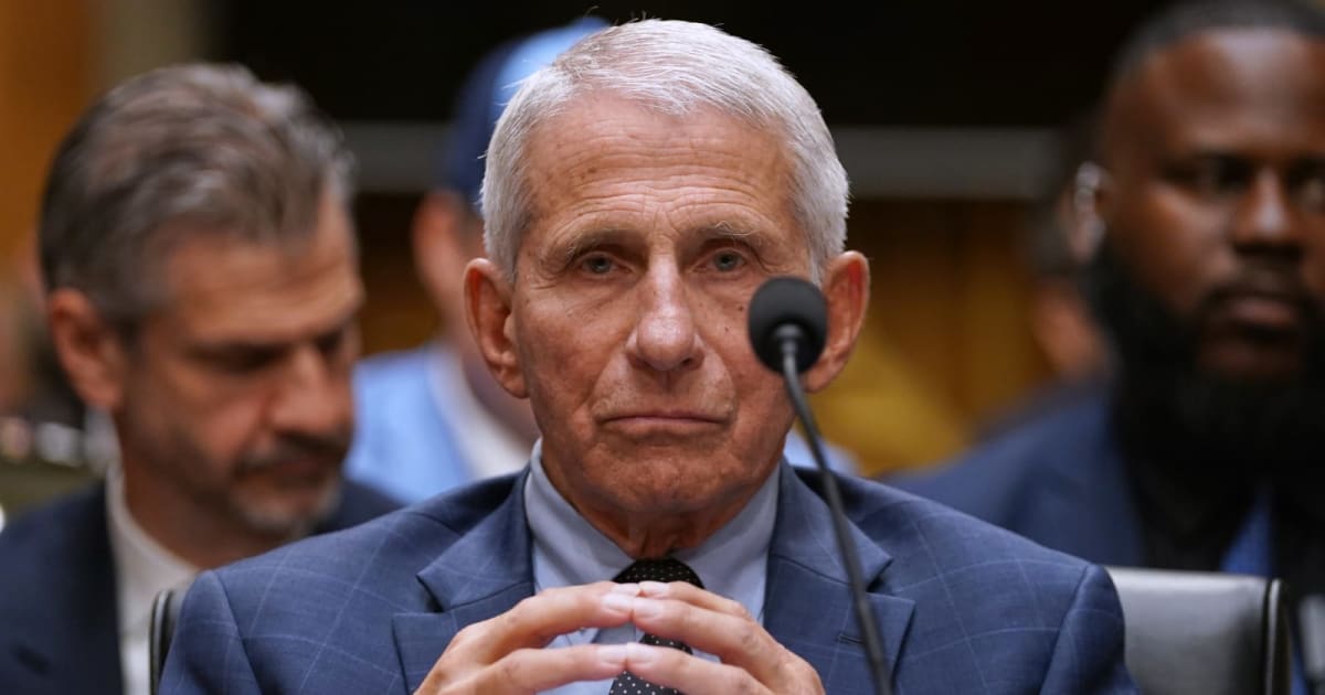 Dr Anthony Fauci declined another Senate hearing, as Republicans probe his Covid-19 response and a possible contempt referral heads to the Justice Department (AP Photo)