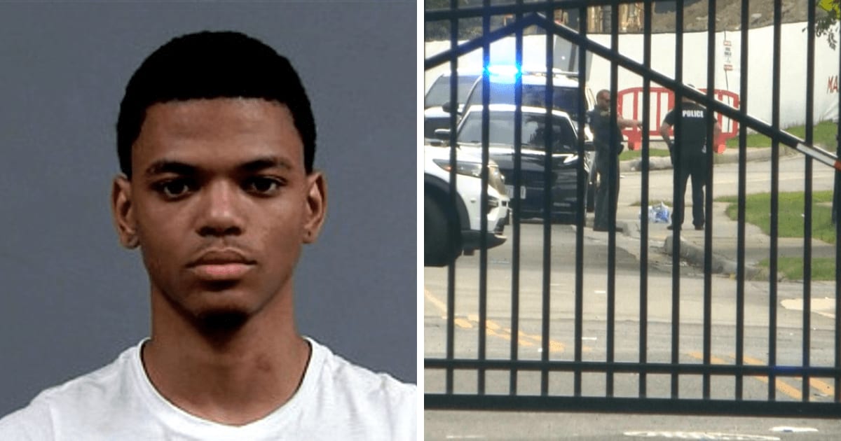 Camron Harris was arrested in connection with the Virginia State University shooting that wounded five people (AP Photos)