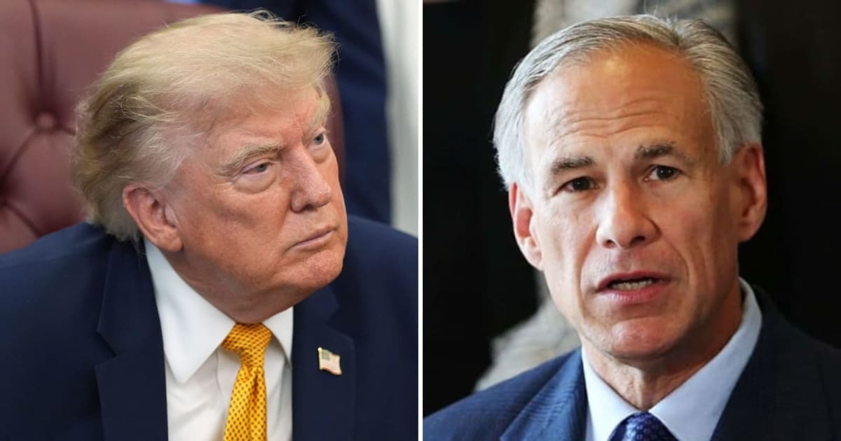 President Donald Trump backed Gov Greg Abbott’s intervention and DFW’s decision to scrap the proposal, adding political weight to the controversy (AP Photo, Getty Images)