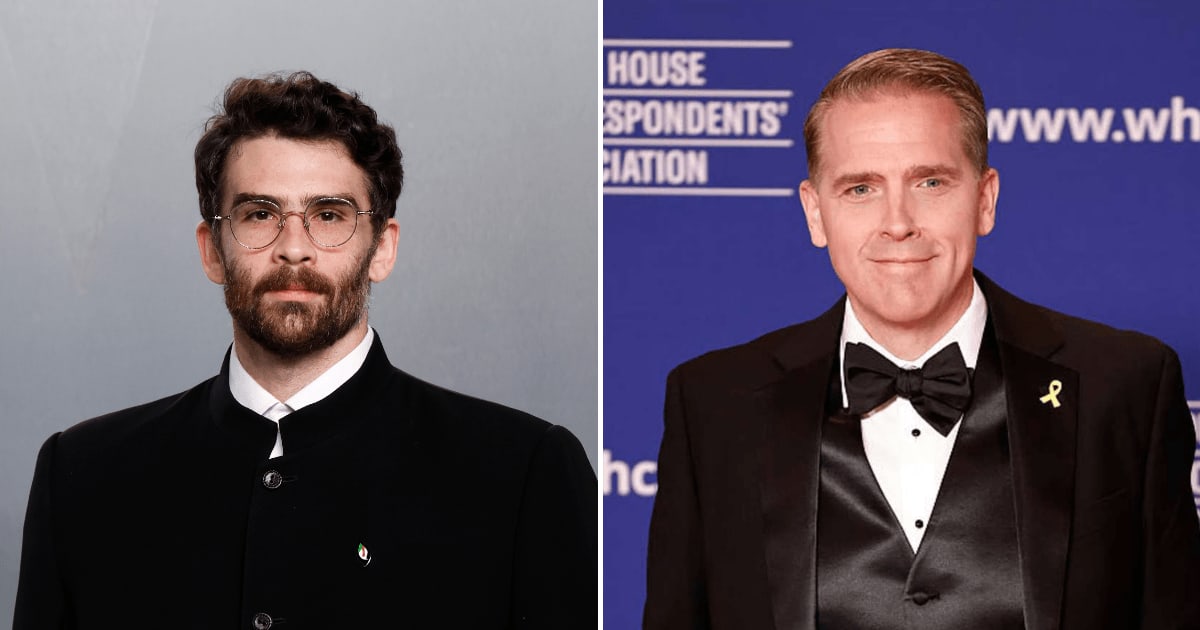 A social media rumor claimed Hasan Piker called for lynching Black Americans, with Scott Jennings sharing the allegation (Getty Images)
