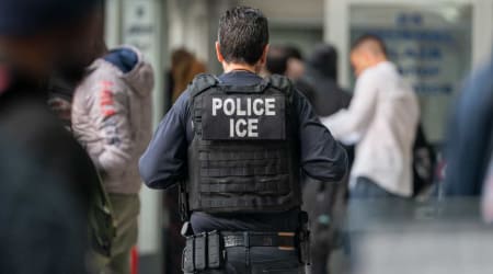 DNC votes to back eliminating ICE in sharp rebuke of Trump’s immigration crackdown