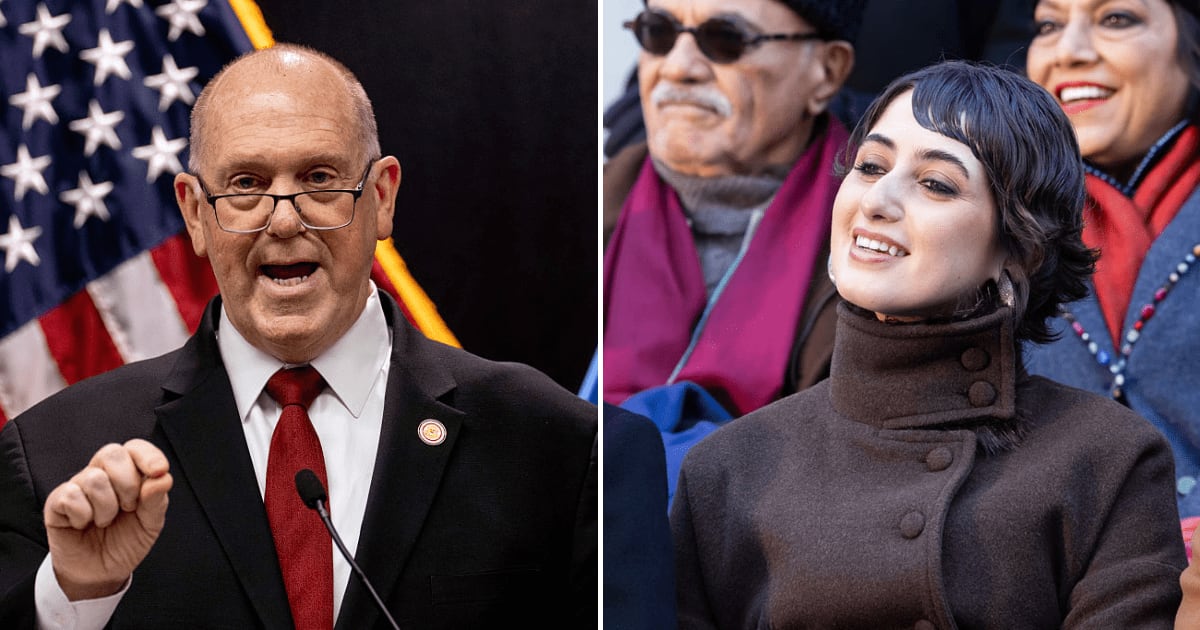 A social media rumor claimed Tom Homan and Rama Duwaji exchanged threats (Getty Images)