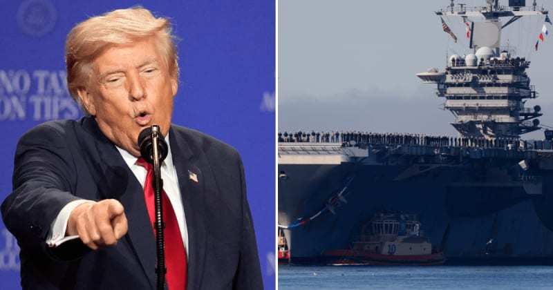Fact Check: Did Trump order USS Abraham Lincoln sailors to sign NDA before leaving the ship?