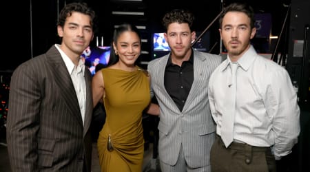 Vanessa Hudgens pays tribute to Jonas Brothers as they are officially inducted as Disney Legends