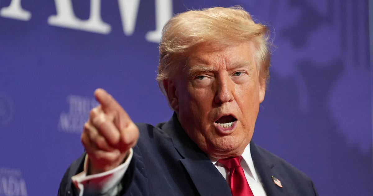 President Donald Trump speaks at an event at the Red Rock Casino Resort and Spa in Las Vegas, Wednesday, August 5, 2026 (AP Photo/Mark Schiefelbein)