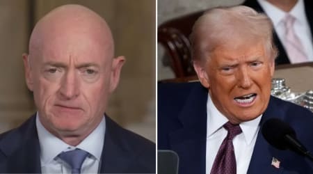‘Mistake’: Mark Kelly grills Trump over South Korea drill cut for Kim Jong friendship