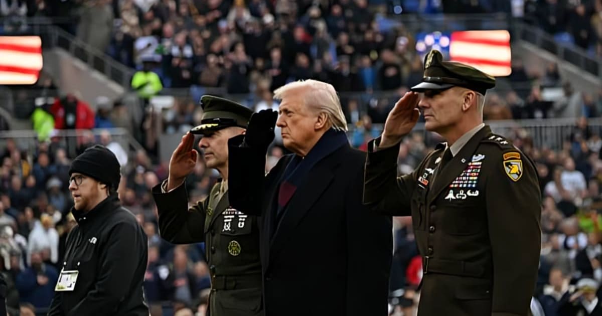 A social media rumor claimed Trump had called Navy sailors 'suckers and losers' in a purported post (Alex WROBLEWSKI /AFP via Getty Images)