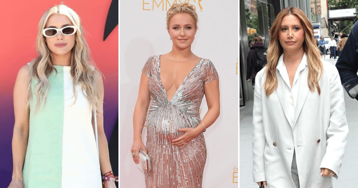 Emma Roberts and Ashley Tisdale were among the celebrities who paid tribute to Hayden Panettiere after her sudden death on Sunday, August 16 (Getty Images)