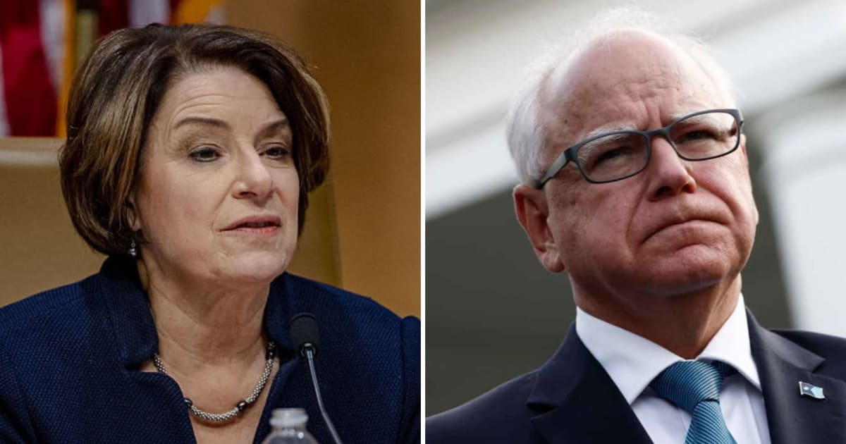 Amy Klobuchar has made fraud a central campaign issue since launching her bid for governor of Minnesota to replace Tim Walz (Getty Images)