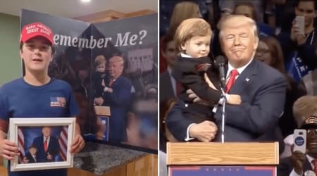 White House invites ‘Baby Trump’ to visit nearly 10 years after iconic Pennsylvania rally moment