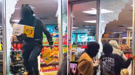 California lawlessness explodes on video as Compton 'teen takeover' leaves family store trashed